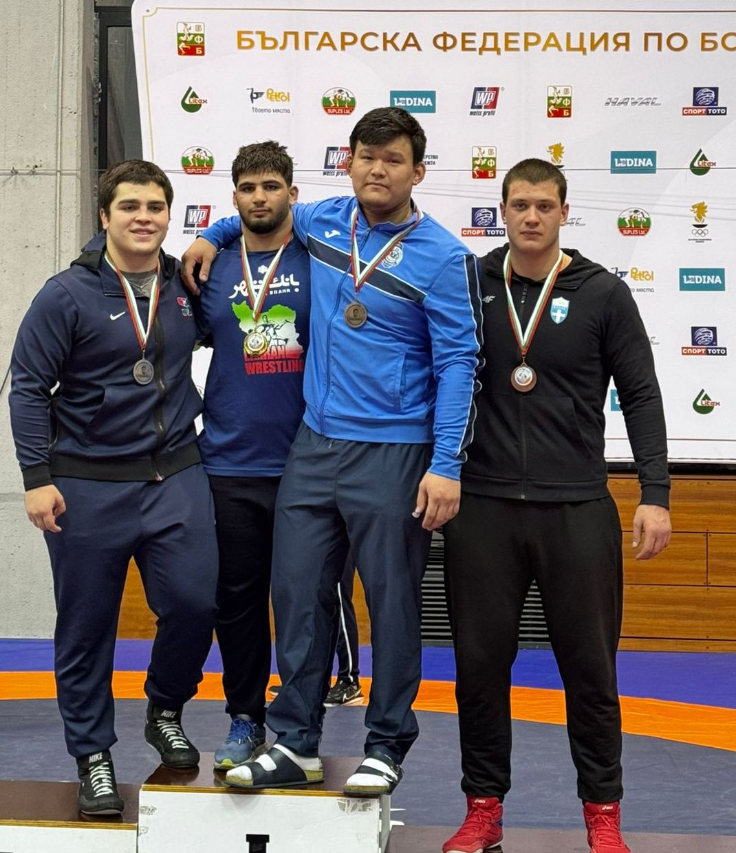 Greco-Roman wrestling. An international tournament