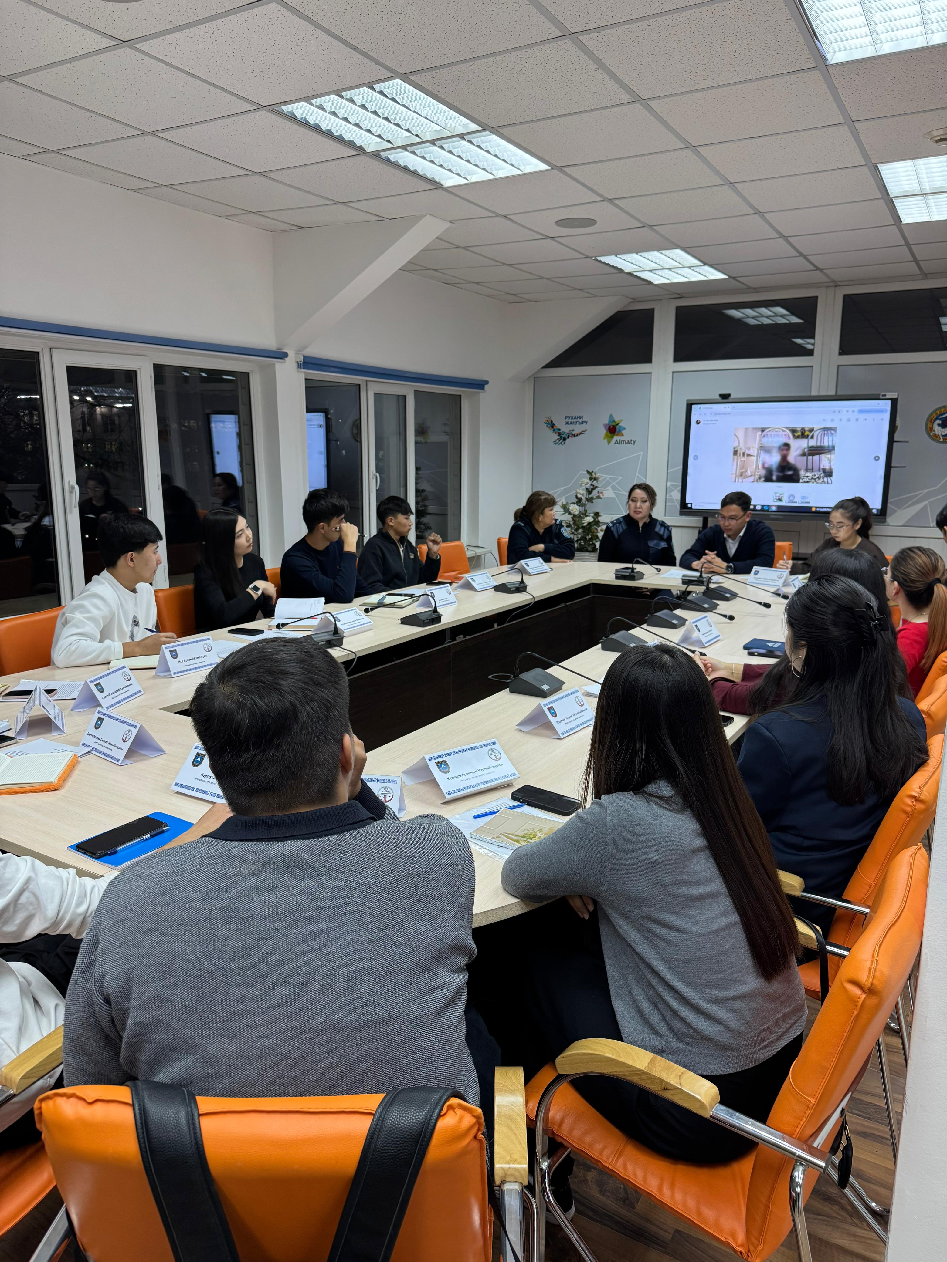 An event titled “He who follows discipline will not be a slave” was held.