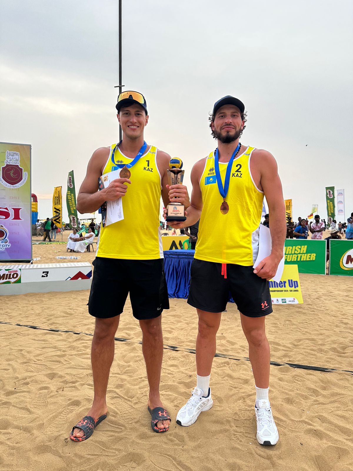 Central Asian Beach Volleyball Championship.  KazNU student – 3rd place.