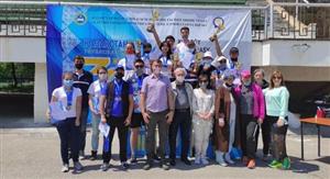 Men's and women's combined teams of KazNU Champions of the XI Summer Universiade in archery!