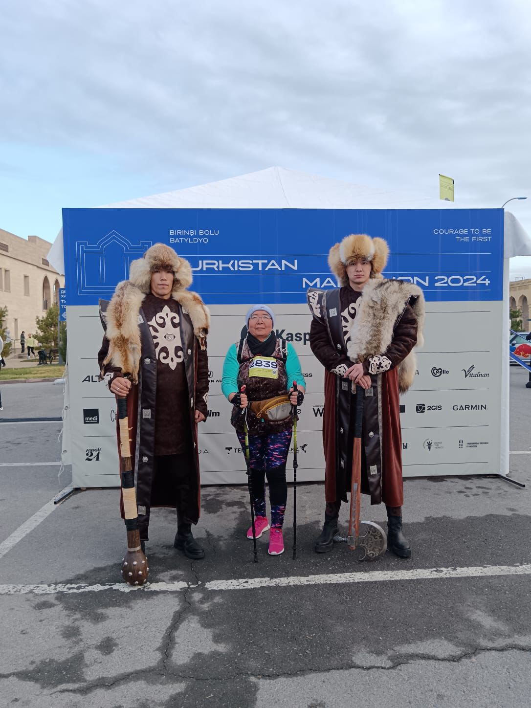 «Смелость быть первым» Turkistan Marathon