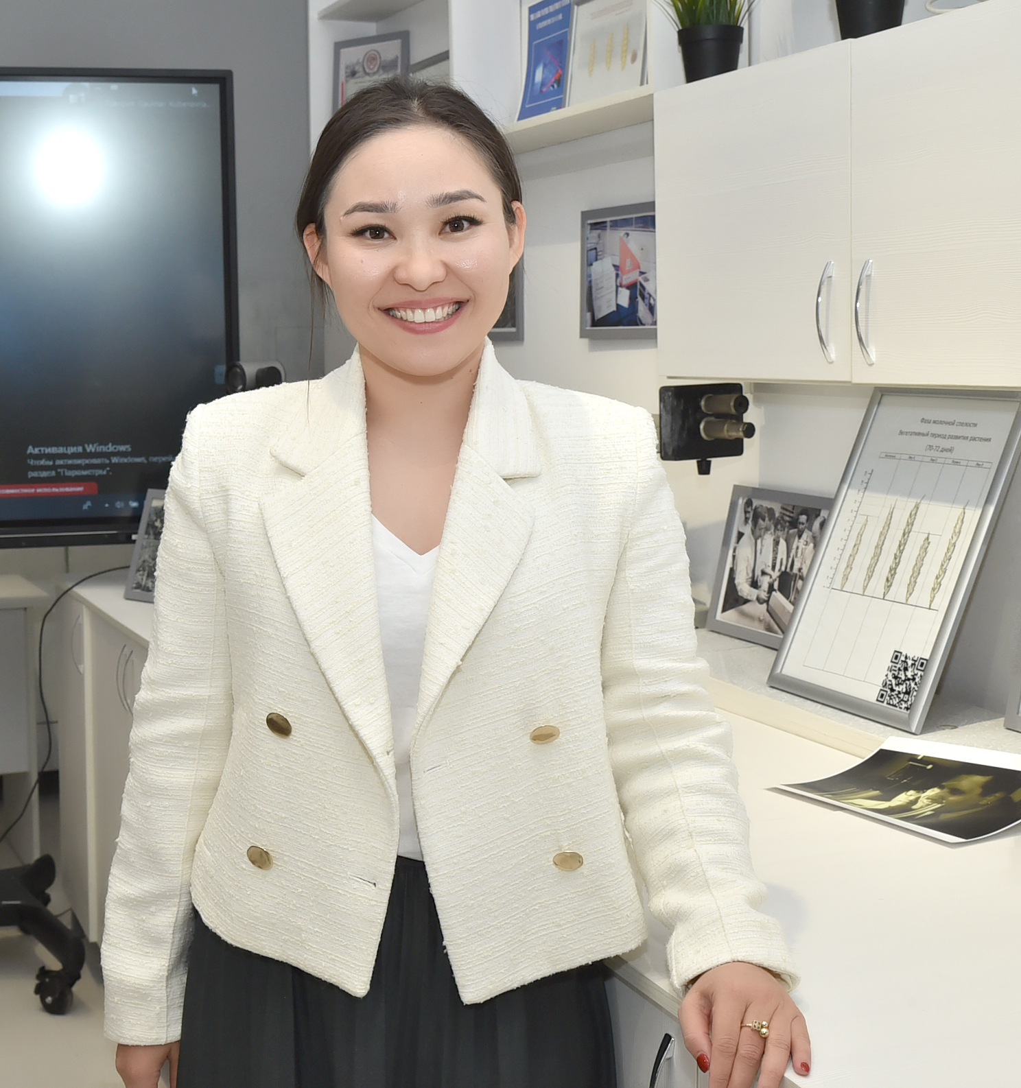 Esenbekova Araylym Esenbekkyzy - winner of the international scholarship "Bolashak" under the program "500 Scientists"
