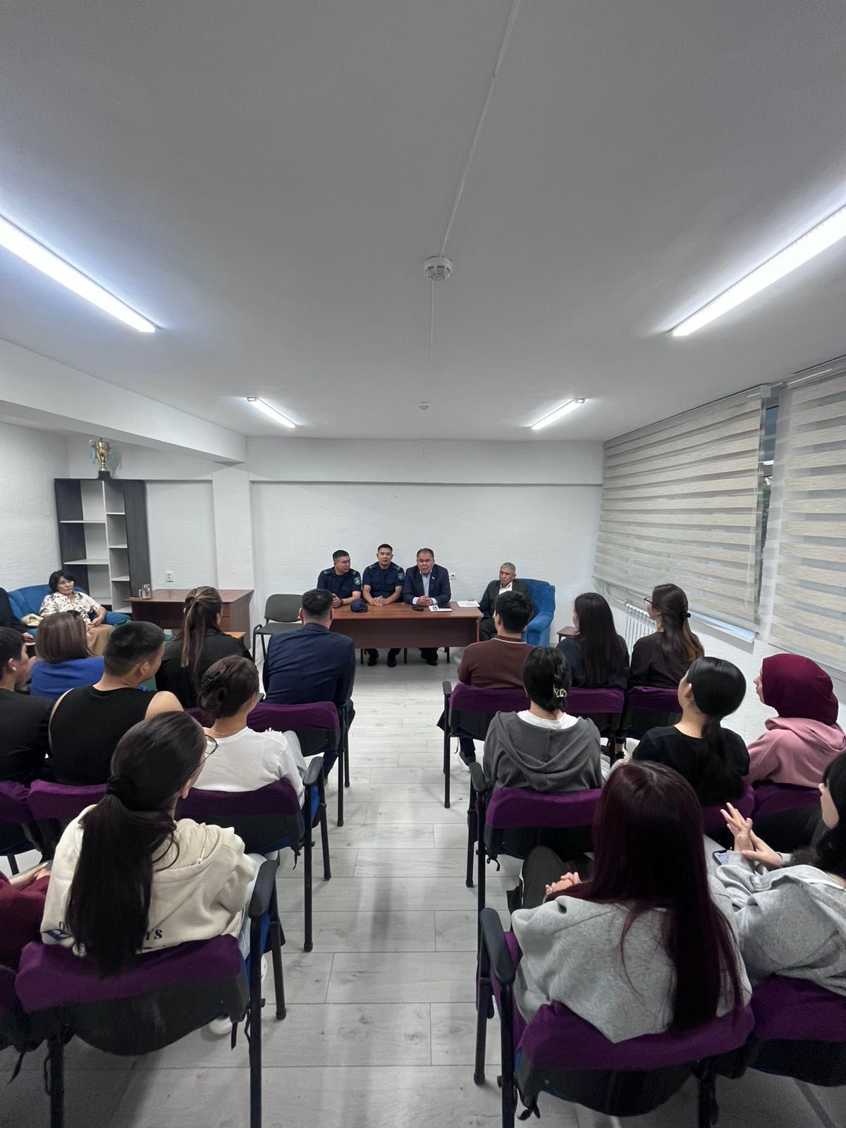 Meeting on discipline and legal culture in the House of Students №1