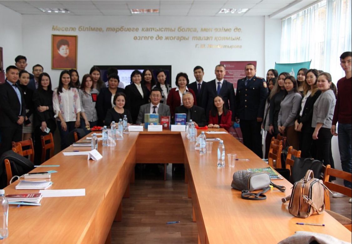 Presentation of a course of lectures and a workshop by Associate Professor M. K. Samaldykov “Legal Foundations of Anti-Corruption” took place