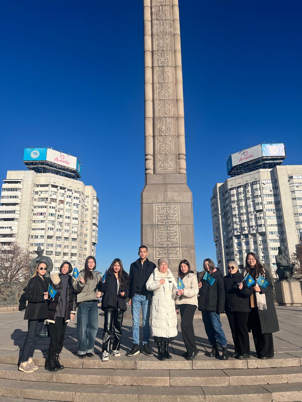 Report on the event held on the theme "Independence Day of the Republic of Kazakhstan".