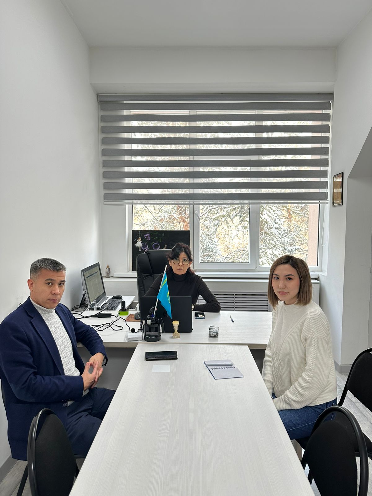 On February 23, 2024, a doctoral student of the Department of Jurisprudence, Faculty of Economics, Business and Law of the International Kazakh-Turkish University named after Khoja Ahmed Yasawi Bekbutayeva Zhansaya Abdykalikovna completed a scientific internship at the Department of Civil Law, Civil Procedure and Labor Law of the Law Faculty of Al-Farabi Kazakh National University.