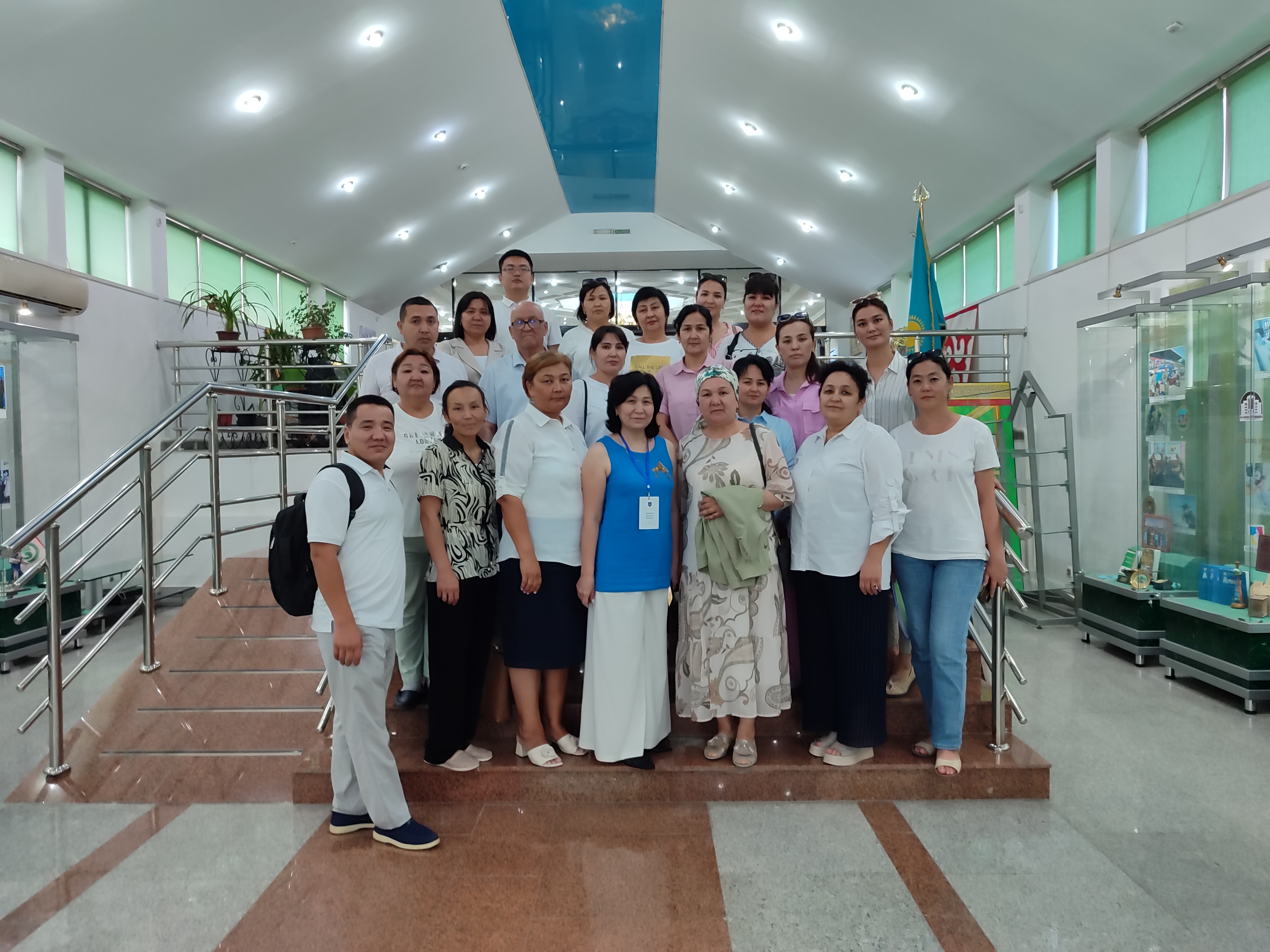 The museum was visited by teachers of the Nukus State Pedagogical Institute named after Azhiniyaz (Republic of Karakalpakstan)