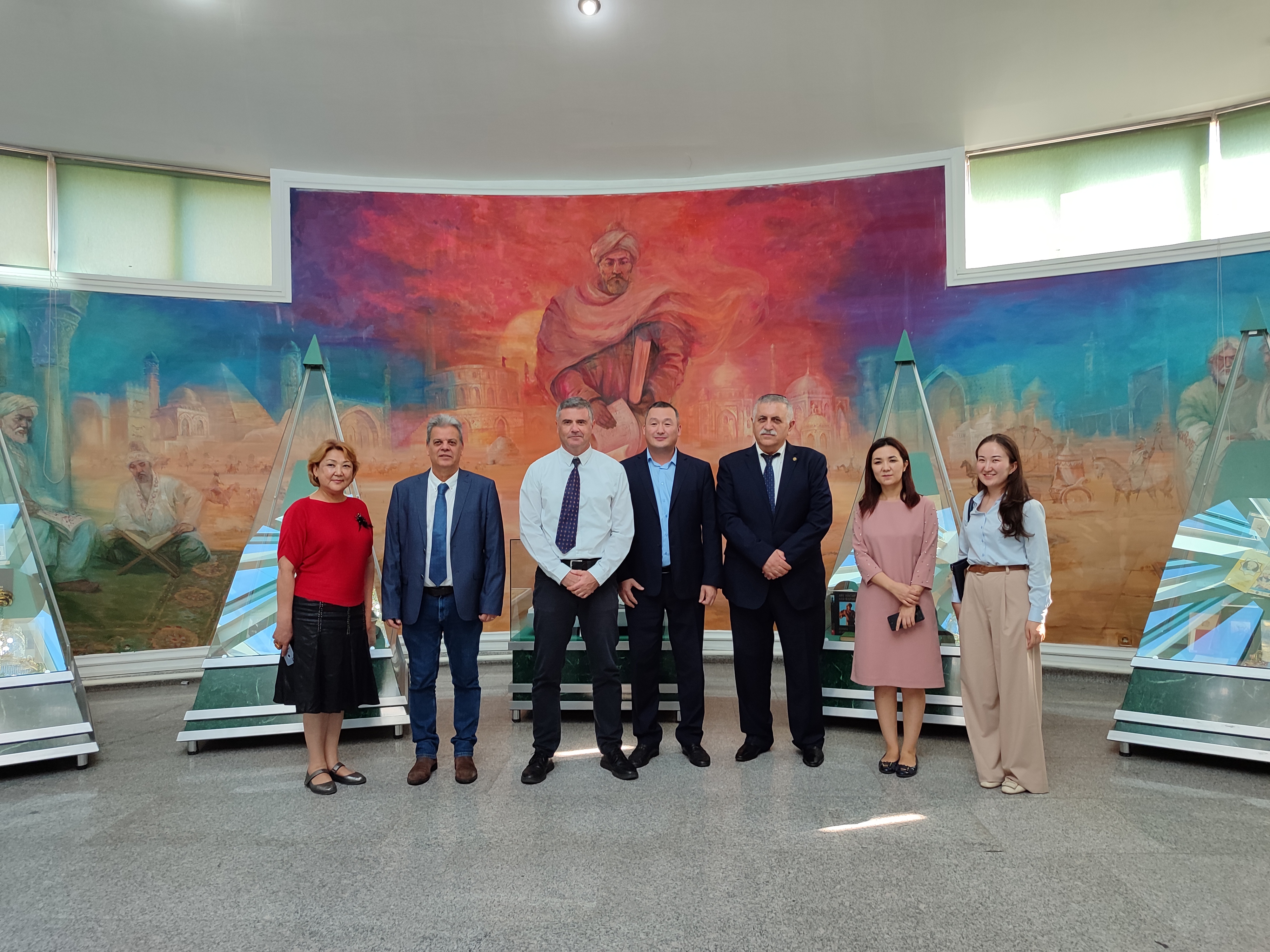Within the framework of strengthening international cooperation and exchange of experience in the field of science and education in KazNU named after Al-Farabi a meeting with the delegation of Bar-Ilan University (Israel) was held.