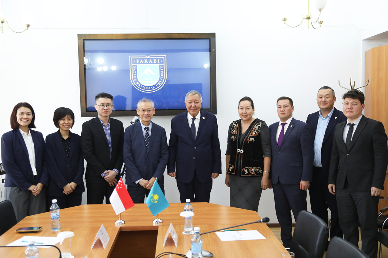 Collaboration with Singapore scientists