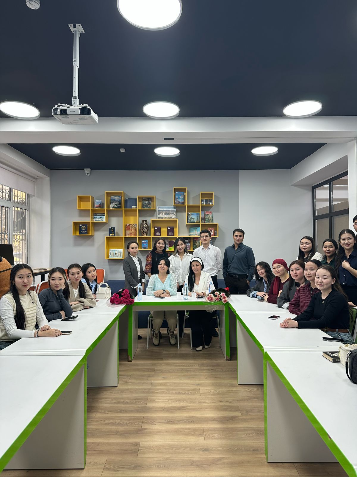 Meeting with  the poets on the topic: "Girls are playful"