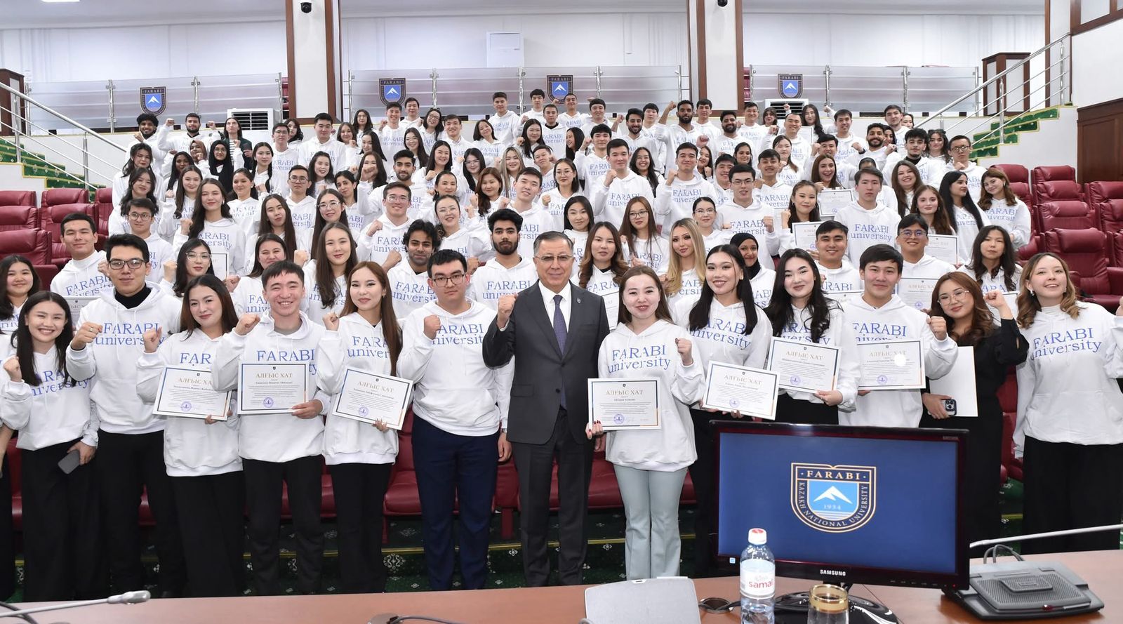 SDG-4: Patriotic gathering “Youth of Kazakhstan – A Creator” was held at KazNU