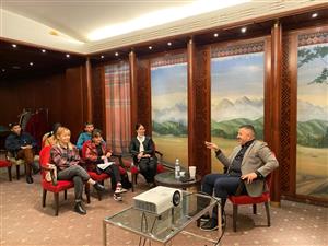 MEETING WITH THE CHIEF EXECUTIVE OFFICER OF RIXOS PRESIDENT HOTEL ASTANA