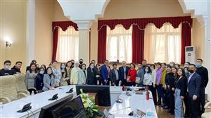 15 ноября 2021 года в библиотеке аль-Фараби Казахского Национального университета имени аль-Фараби состоялась встреча видного казахстанского историка, политолога, востоковеда и директора «Института азиатских исследований» Акимбекова Султана Магруповича
