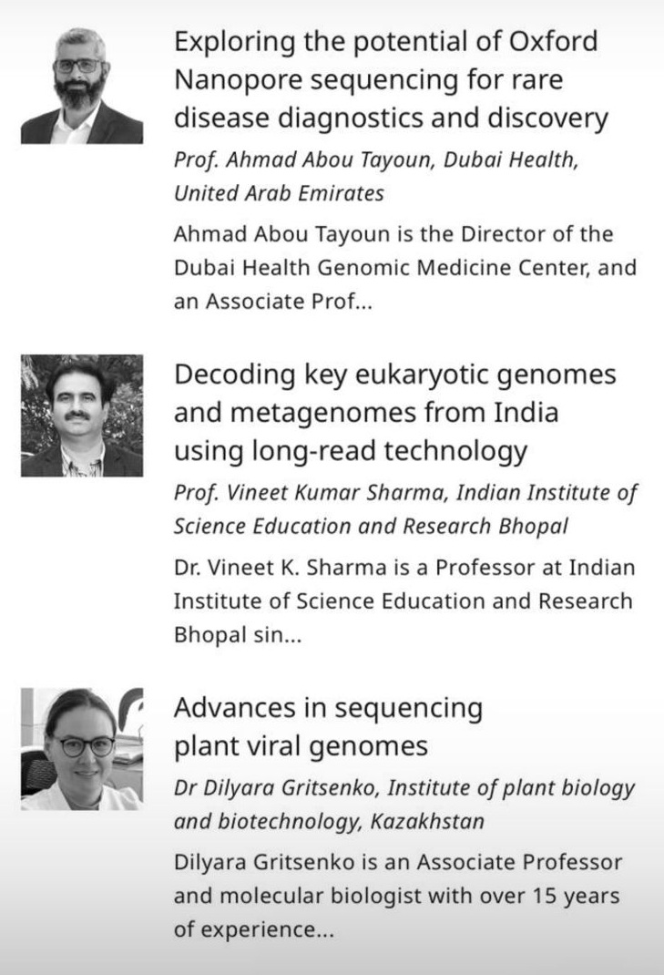 Диляра Гриценко приняла участие в международном саммите Oxford Nanopore WYMM MEAI Summit 2025