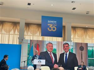 Түркия Республикасының 11-ші президенті Абдулла Гүл әл-Фараби университетінде қонақта