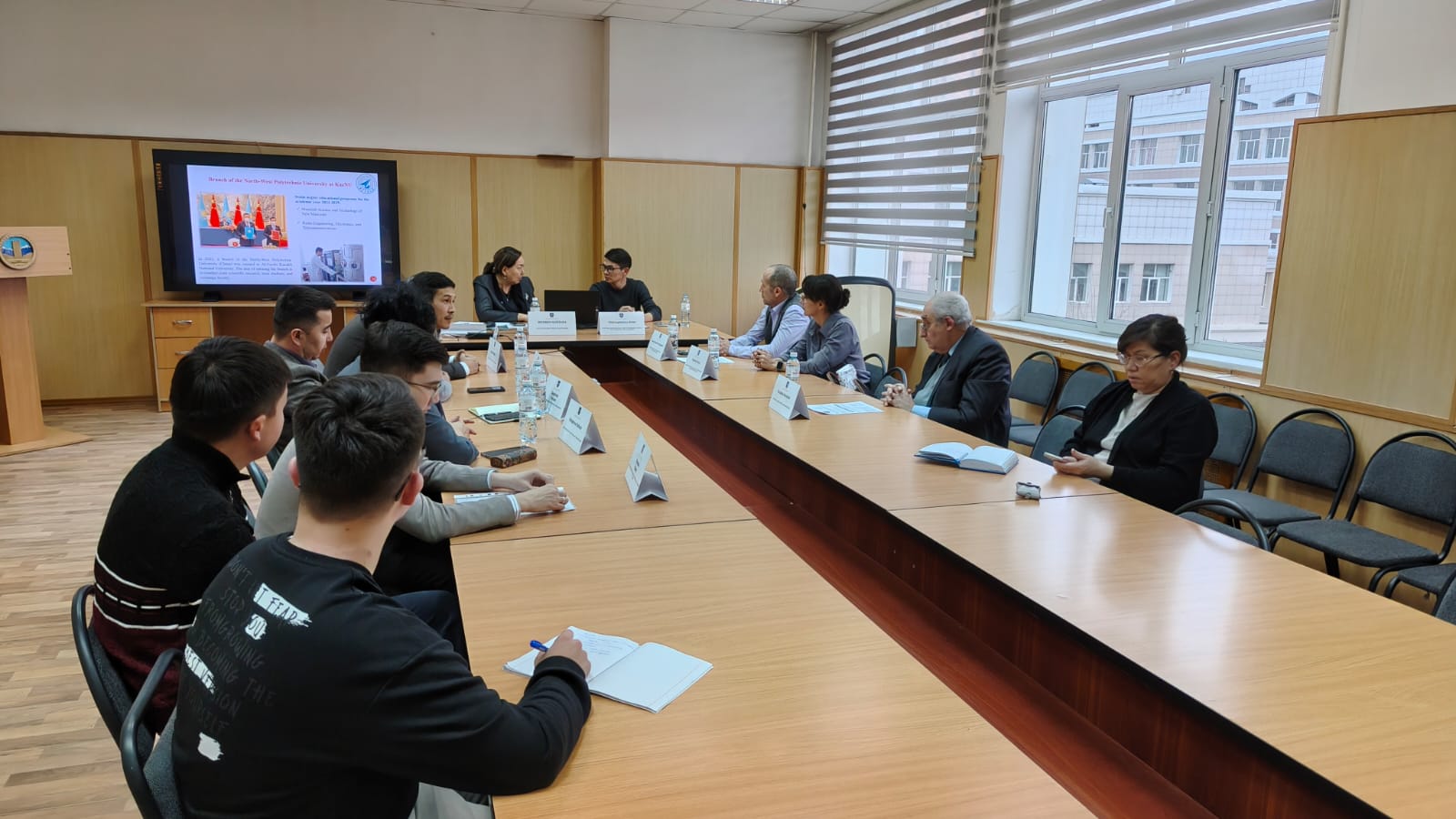 SDG 17 and SDG 8. Meeting with representatives of JSC "Institute of Fuel, Catalysis and Electrochemistry named after D.V. Sokolsky"