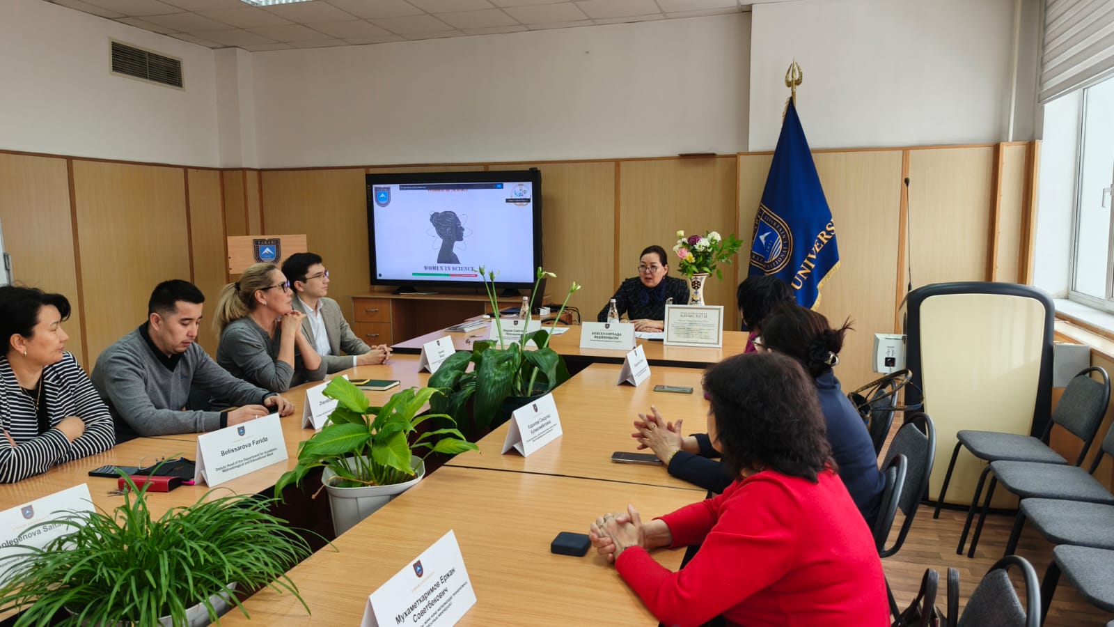 The Faculty of Physics and Technology hosted the international roundtable "Women in Science". SDG 5.