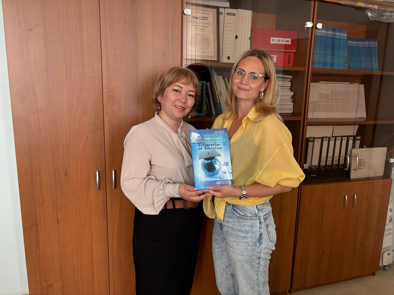 Халықаралық журналға бірлескен мақала — ынтымақтастықтың жемісі