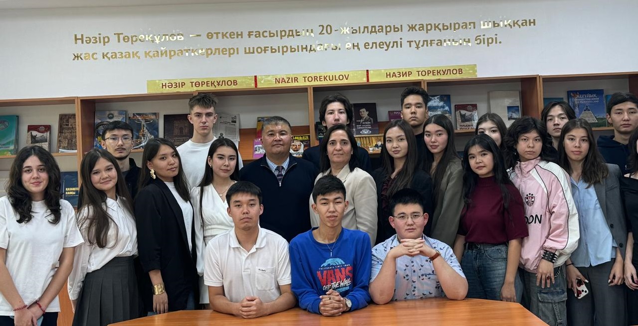 A guest lecture by Adlet Kumar, Kazakh diplomat, author and presenter of TikTok channel @diplomatika_, founder of G.A.N.I Networking