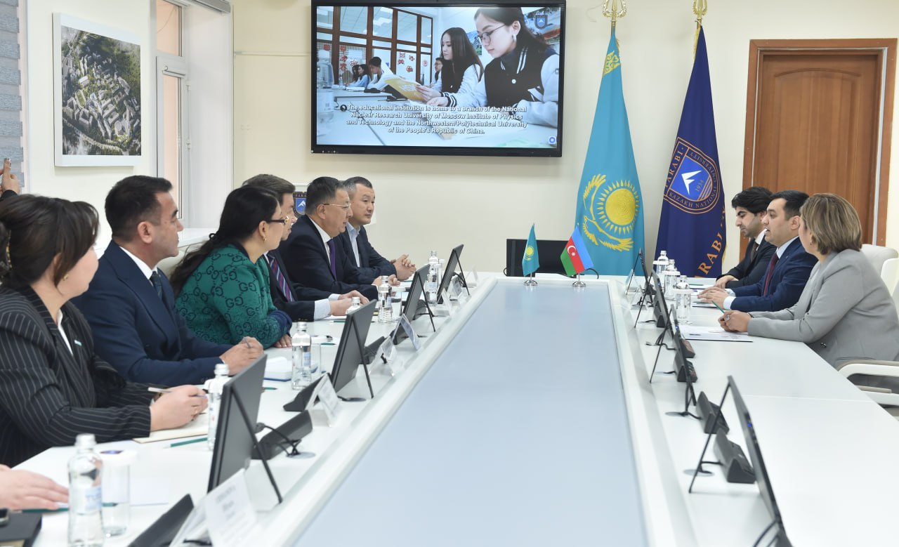 Cooperation between KazNU and youth of Azerbaijan is strengthening