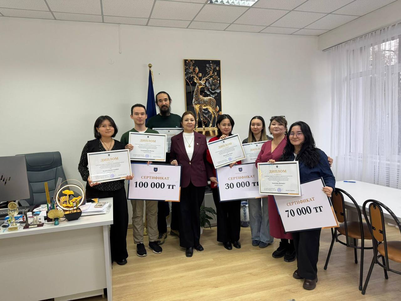 КазНУ мотивирует молодых учёных развивать исследования по устойчивому развитию. Конкурс зелёных проектов молодых учёных “Farabi GreenCampus: Таза Университет” прошёл на факультете биологии и биотехнологии