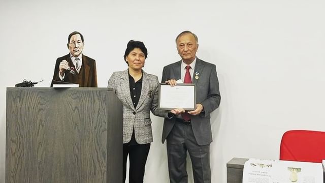 Торжественный Ученый Совет, посвященный 75-летнему юбилею Абилова Жарылкасына Абдуахитовича