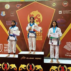 1st place in the Championship of the Republic of Kazakhstan in jiu-jitsu!