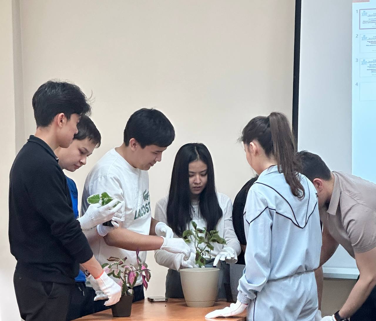 Action on improvement and landscaping of classrooms "within the framework of the Republican Subbotnik"