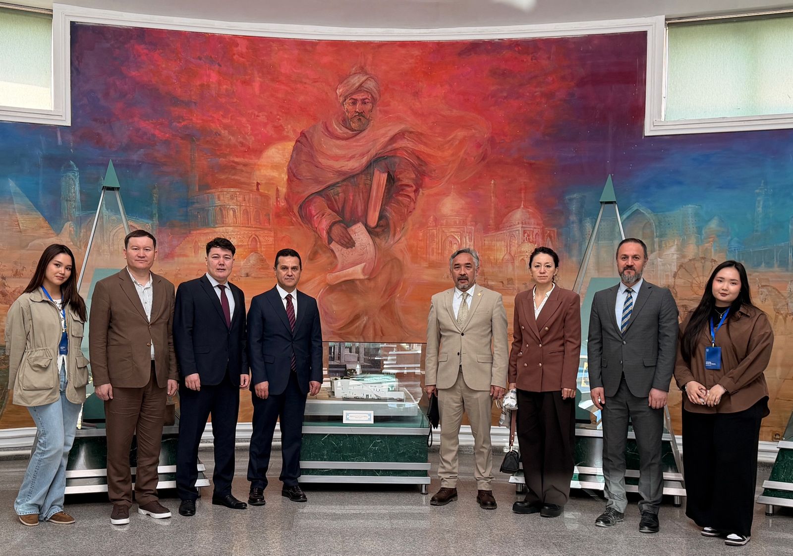 Dialogue of Cultures and Philosophy: Visit of Kastamonu University Delegation  to KazNU Museum