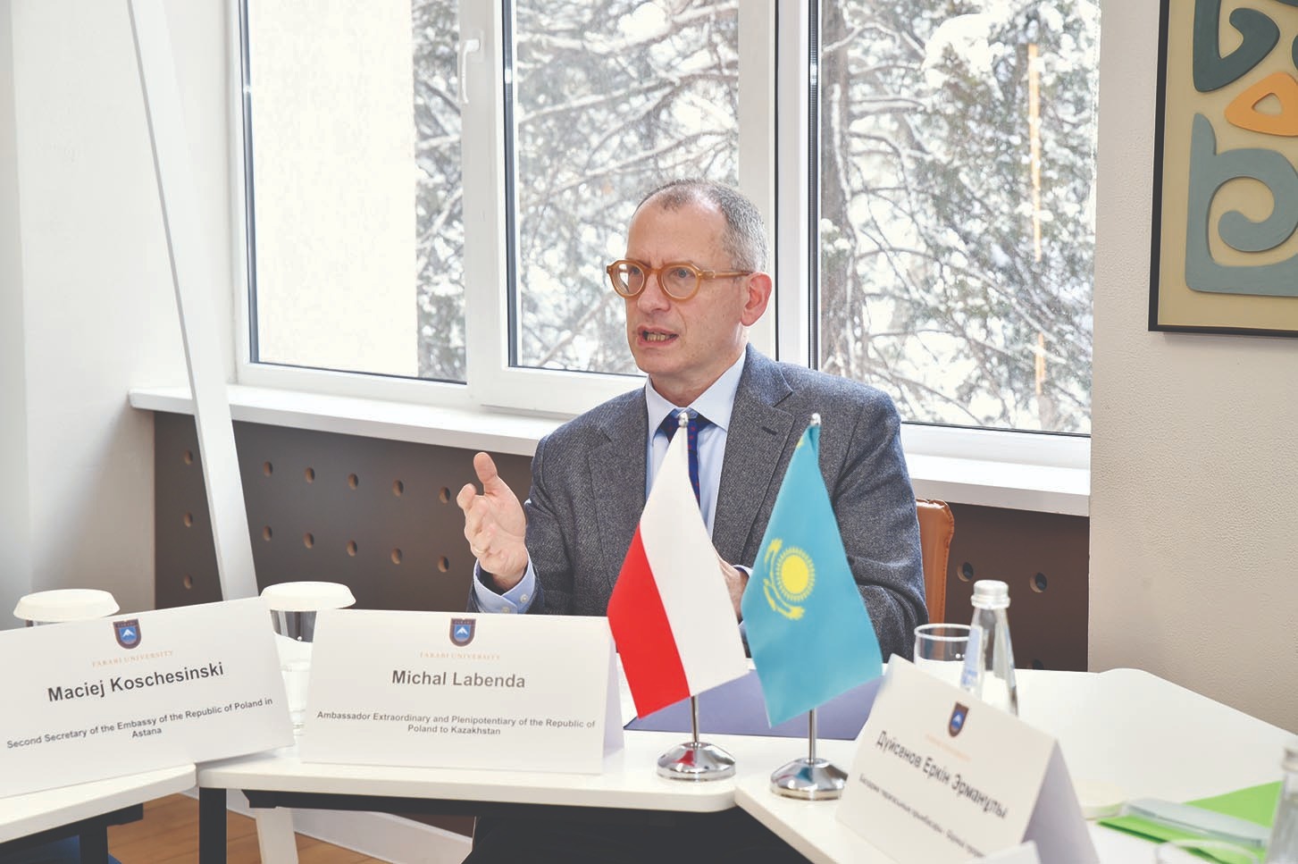 Михал ЛАБЕНДА, дипломат: Қазақ пен поляк халықтарының тарихы ұқсас