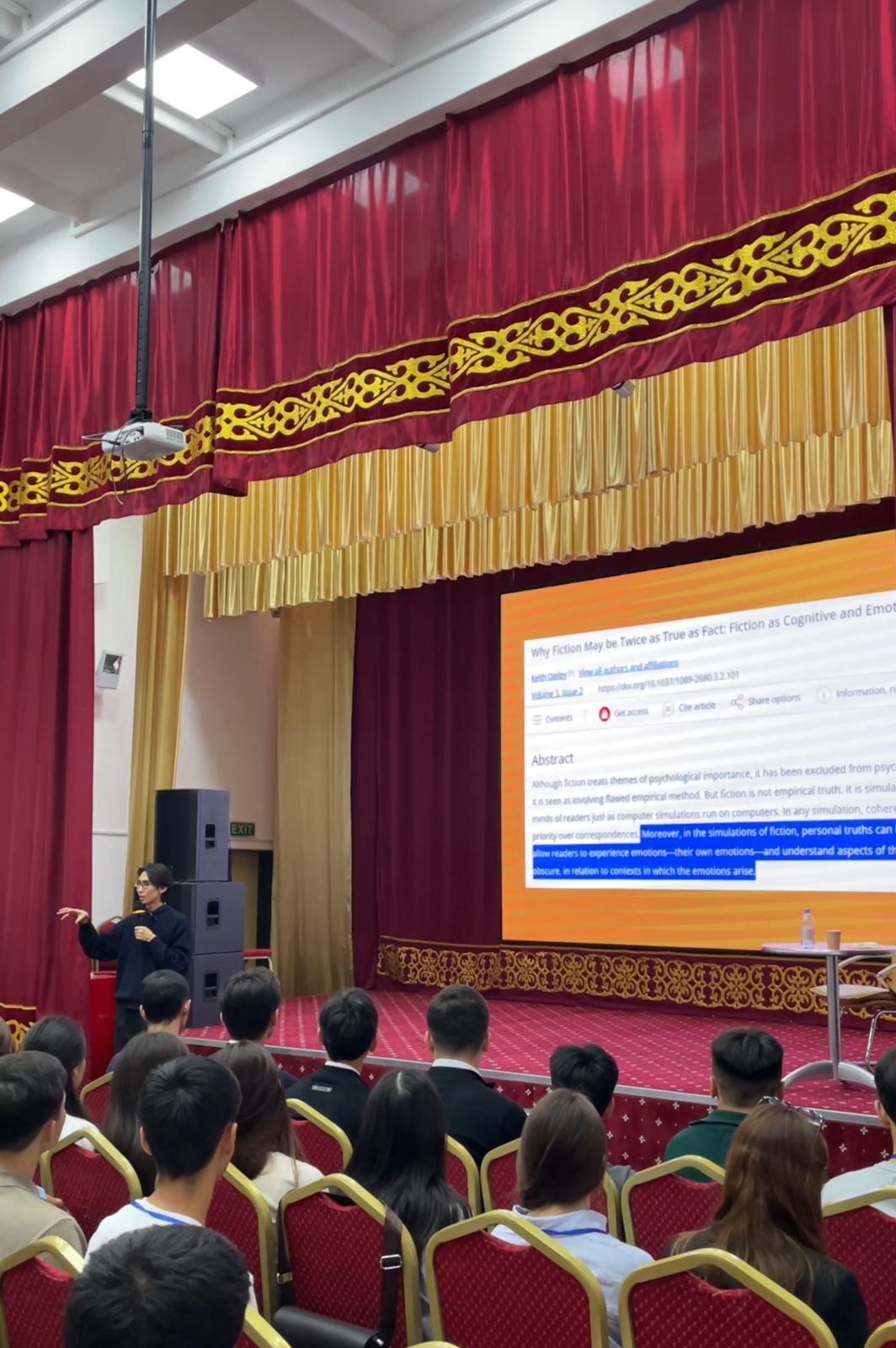 Seminar for Teachers