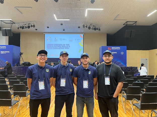 The team from the Department of Mechanics participated in the international championship "Super Cup BRICS+ Future Skills & Tech Challenge."