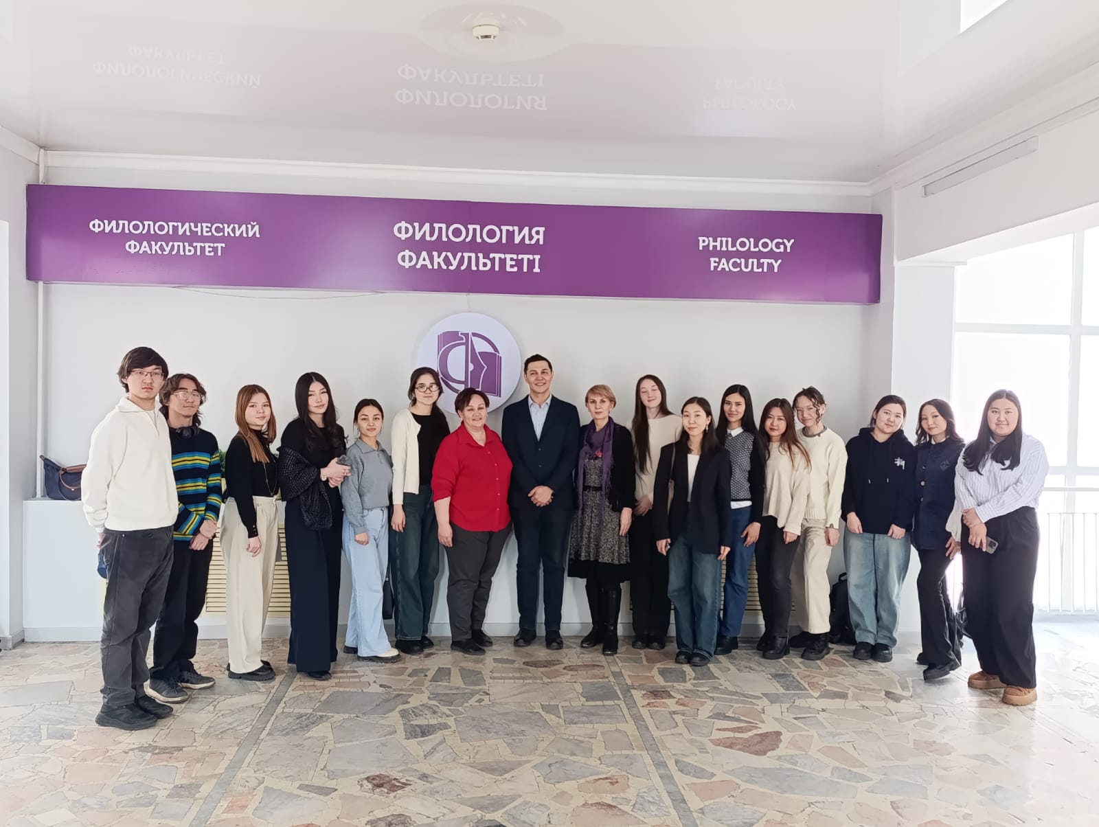 Meeting with Professor V.V. Kugunurov (NEFU, Russia) and  the Students of the Faculty of Philology