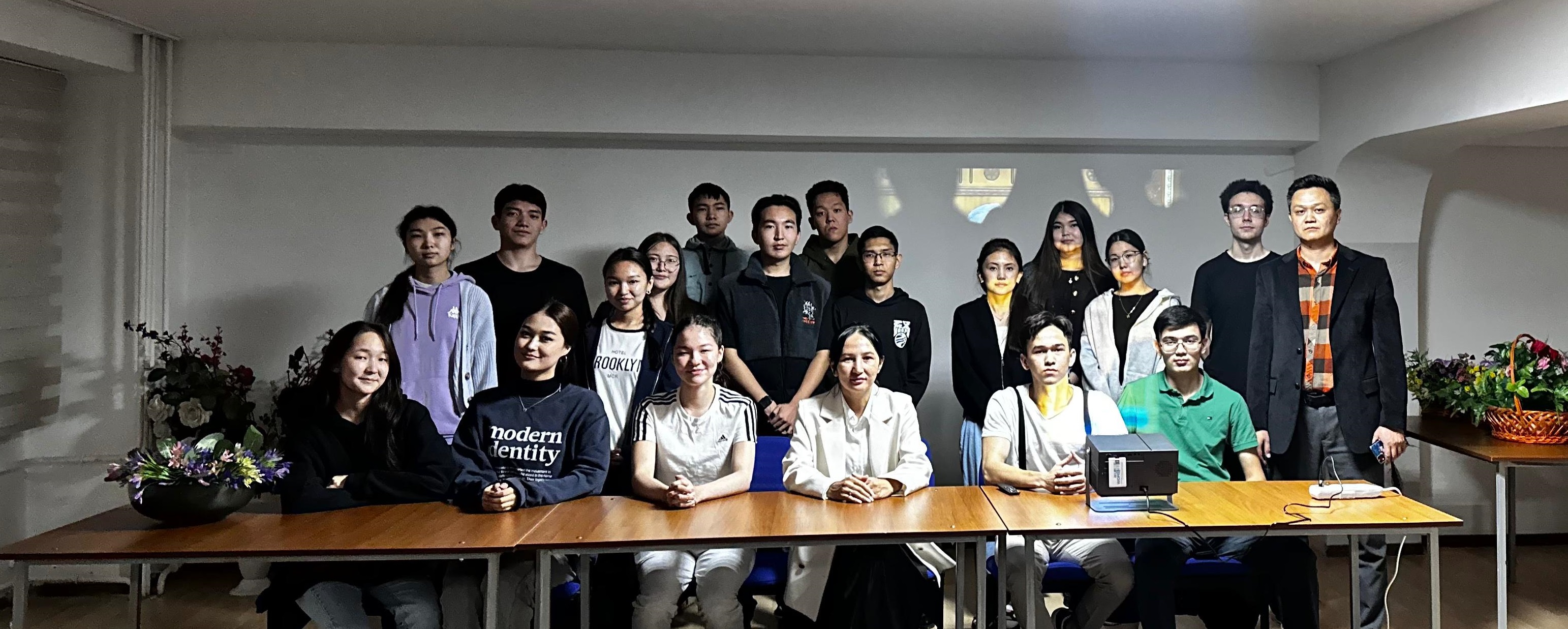 Meeting of Students and Faculty of the Department of International Relations and World Economy in Dormitory No. 14: "Peaceful Atom and Sustainable Development of Kazakhstan"