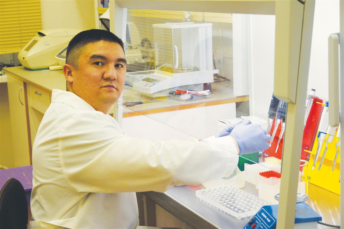 He contributes to the science of ichthyology