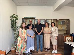 Visit of Professor Dilshod Achilov as part of the Fulbright program