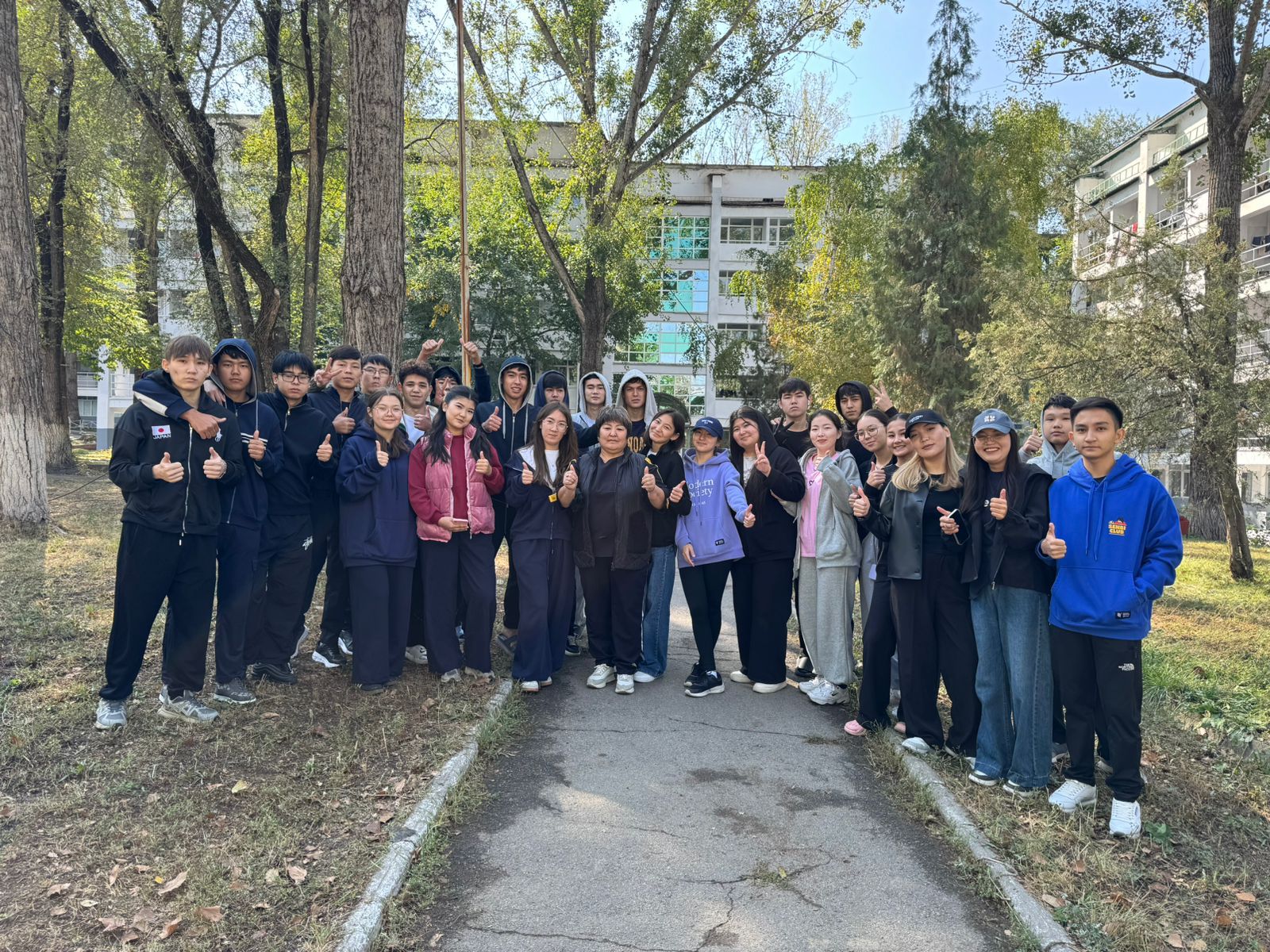 “Clean Kazakhstan” Environmental Cleanup with Student Participation