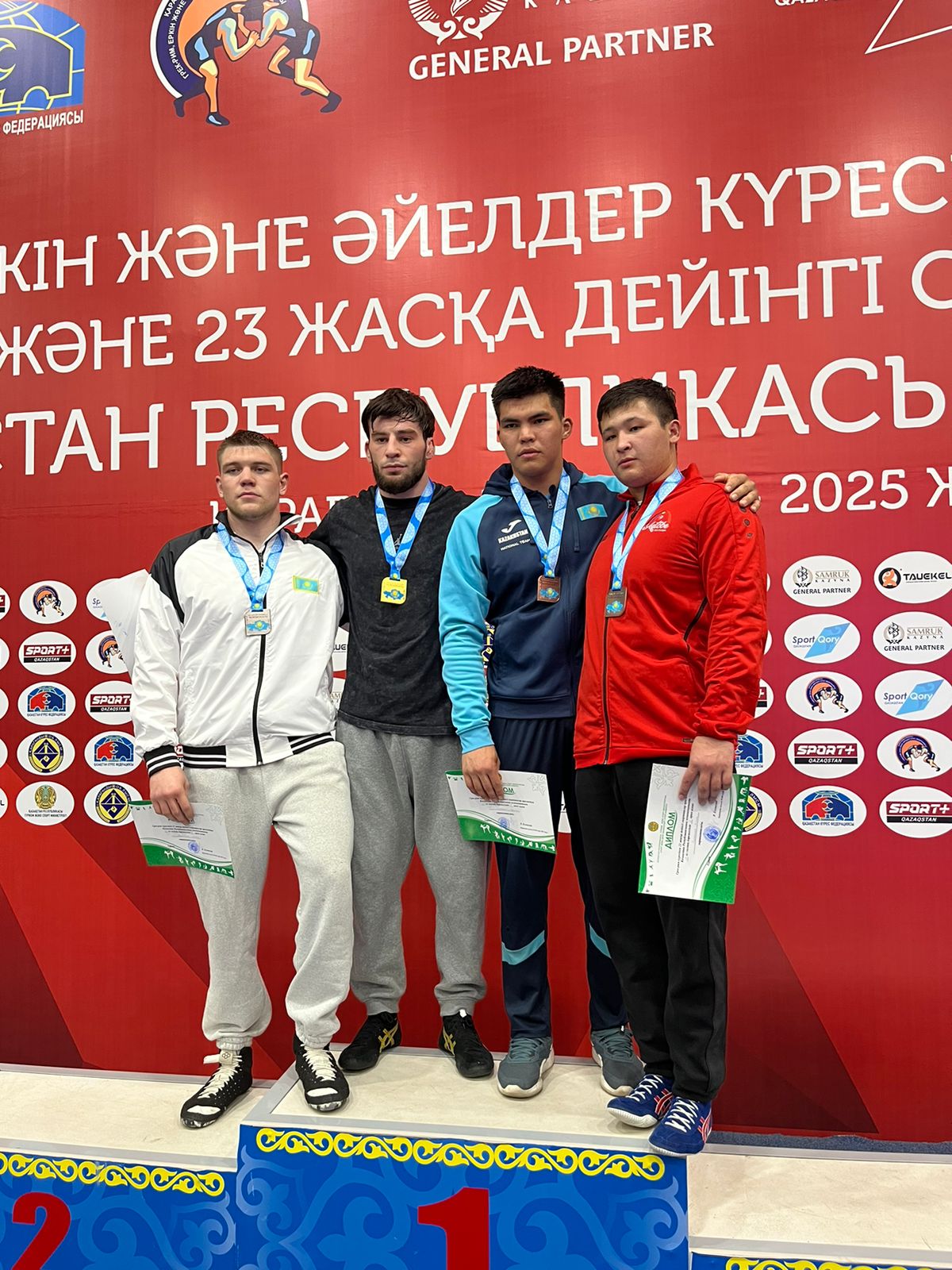 Greco-Roman wrestling.  The Championship of the Republic of Kazakhstan U23