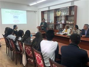 LECTURE COURSE BY VISITING PROFESSOR SAITOU NARUYA HAS STARTED IN THE DEPARTMENT