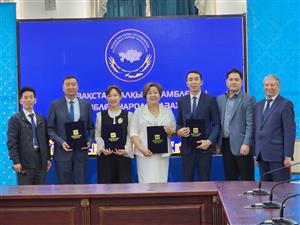 Joint field work was carried out with researchers from the Ministry of Education of Korea in the cities of Kazakhsta