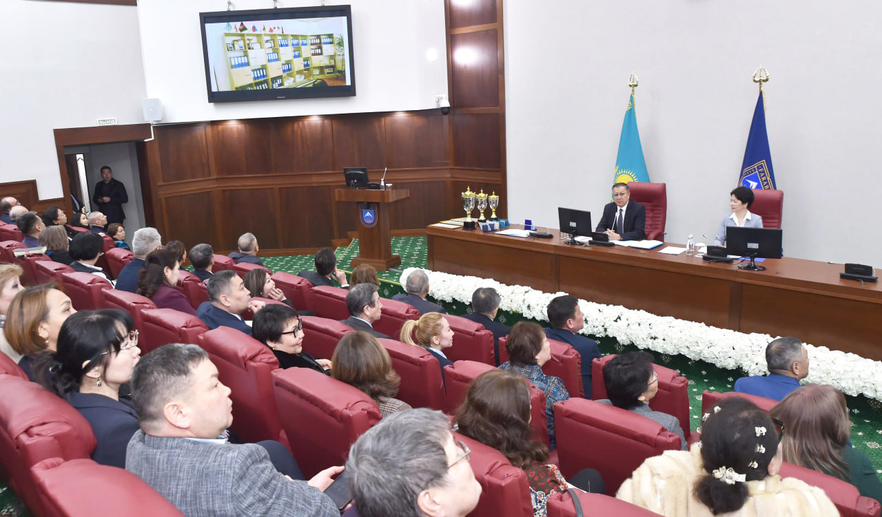 Обсудили продвижение КазНУ в мировых рейтингах