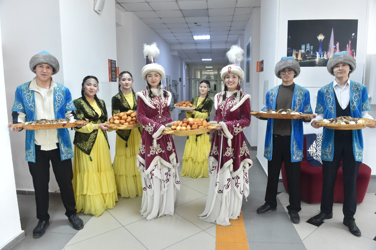 Honoring Kazakh national traditions