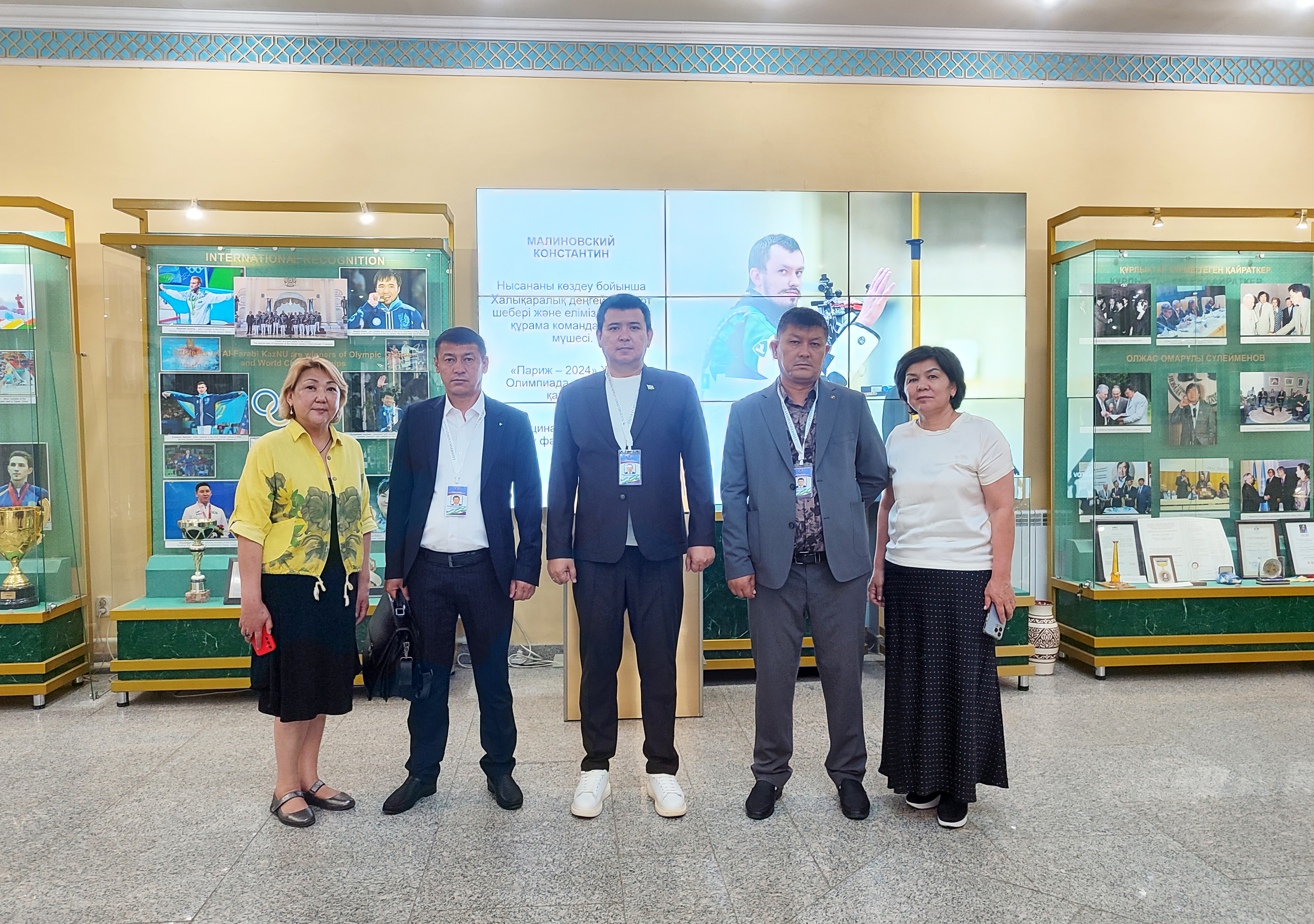 The delegation of the International Innovation University (Uzbekistan) paid a working visit to the Al-Farabi Kazakh National University