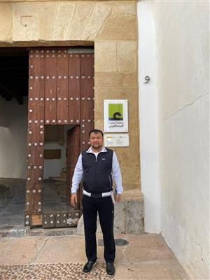 Visiting the "Arab House" in Spai