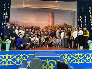 Meeting with Akim of Bayan-Ulga district Bakytzhan Davidovich