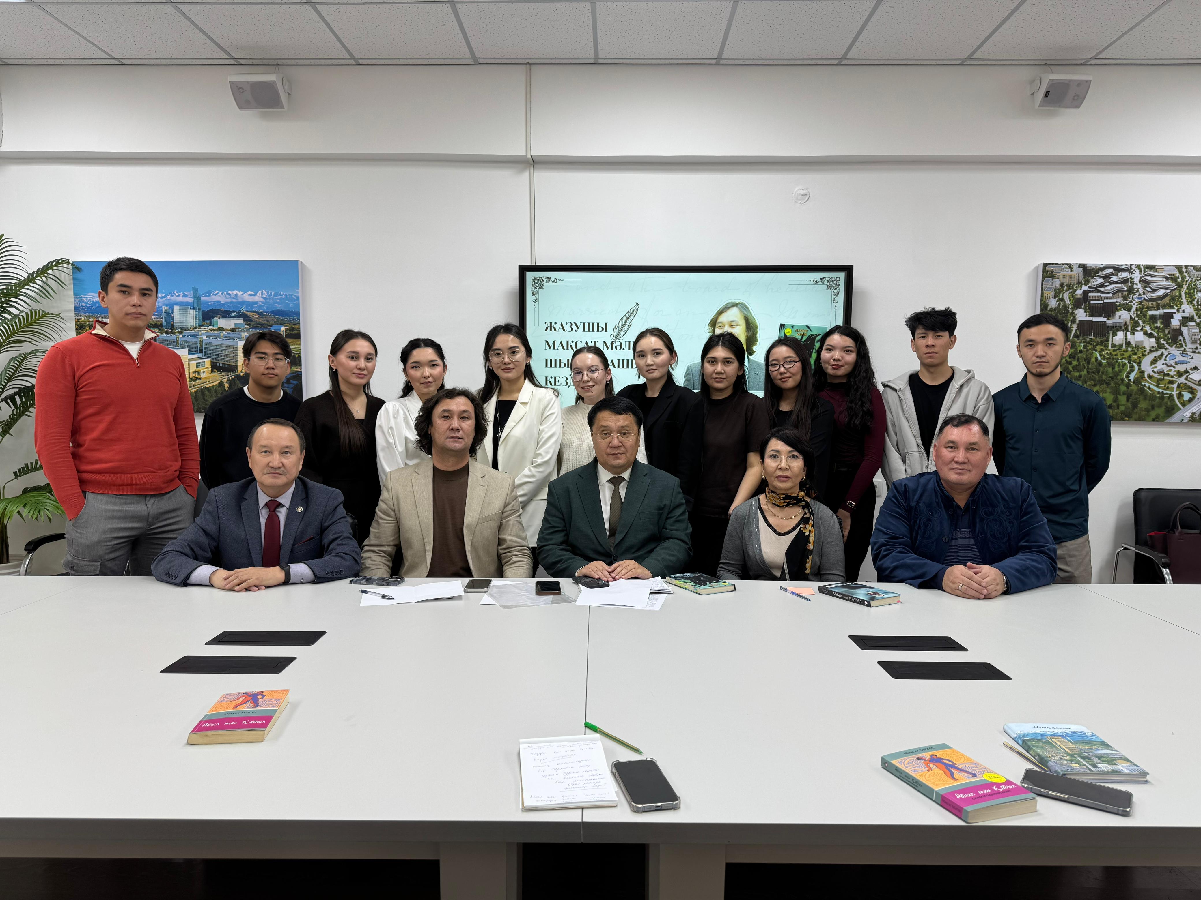 SDG №4: A Creative Meeting with Writer Maksat Malik