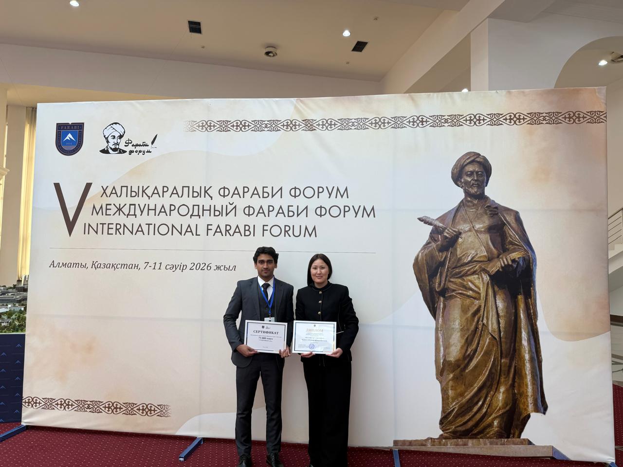 “Student startup Seba Health took third place at the project competition at KazNU”
