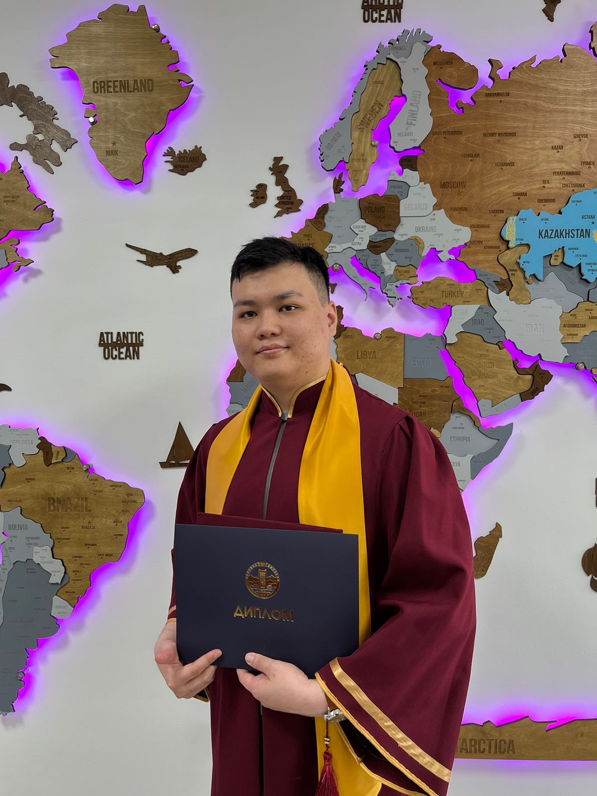 Rim Nurtazin is currently interning in the International Cooperation Department of Baiterek Holding after successfully completing the dual-degree program in "International Relations," a collaboration between KazNU and RUDN University.