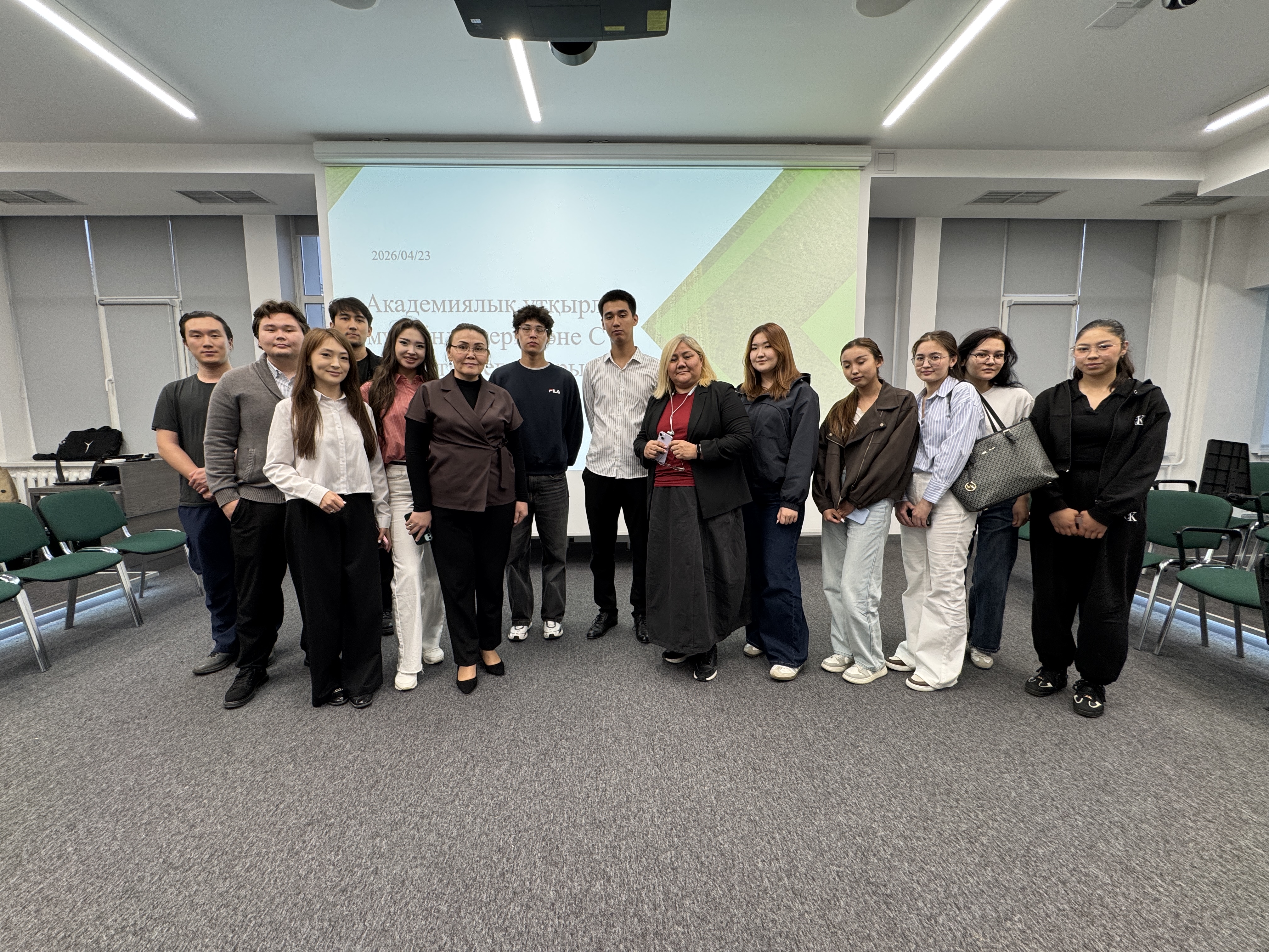 Master’s students held an educational event on academic mobility and CV writing strategies