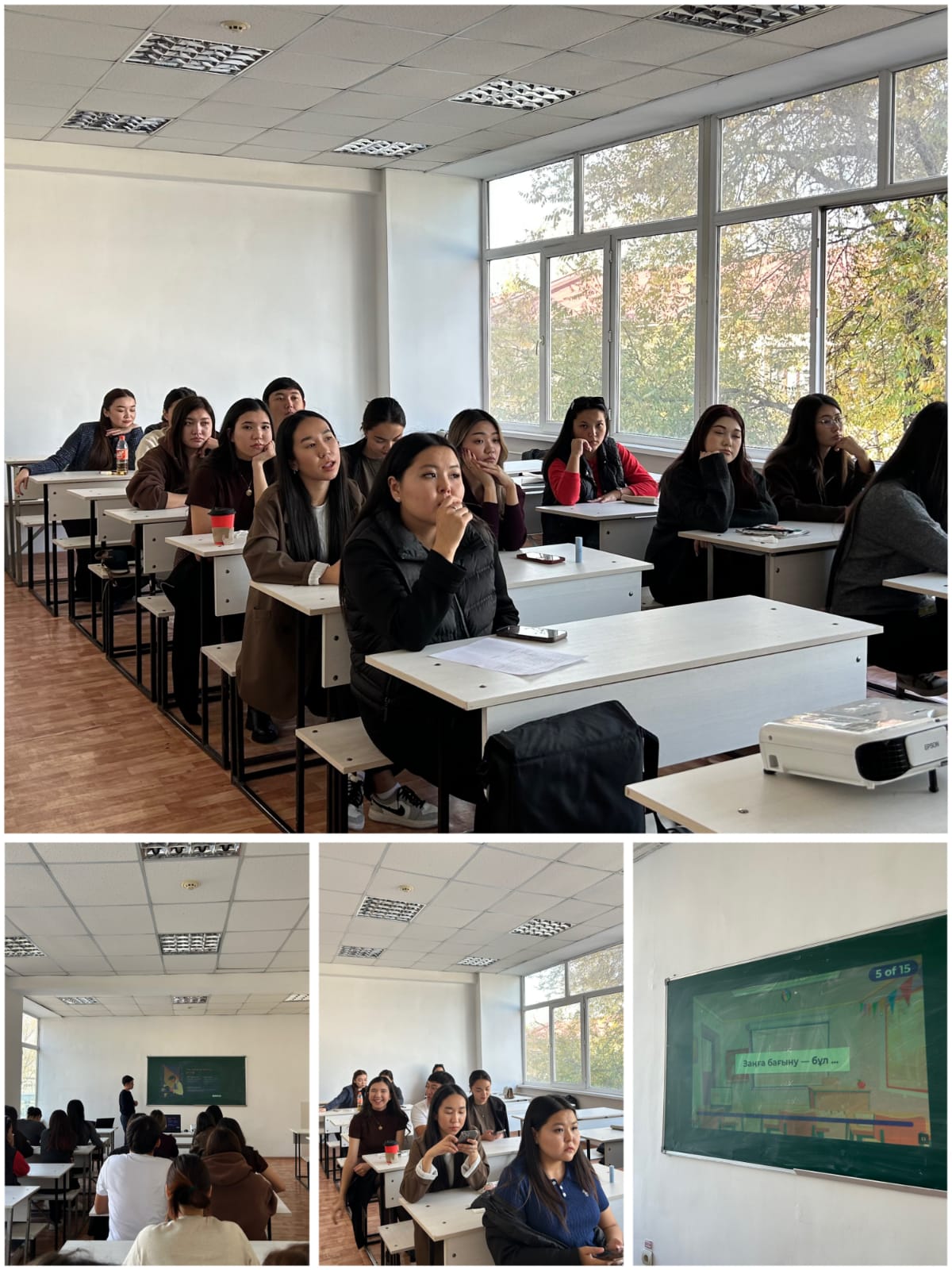 An educational event titled "Law is the mirror of society, discipline is the mirror of personality."